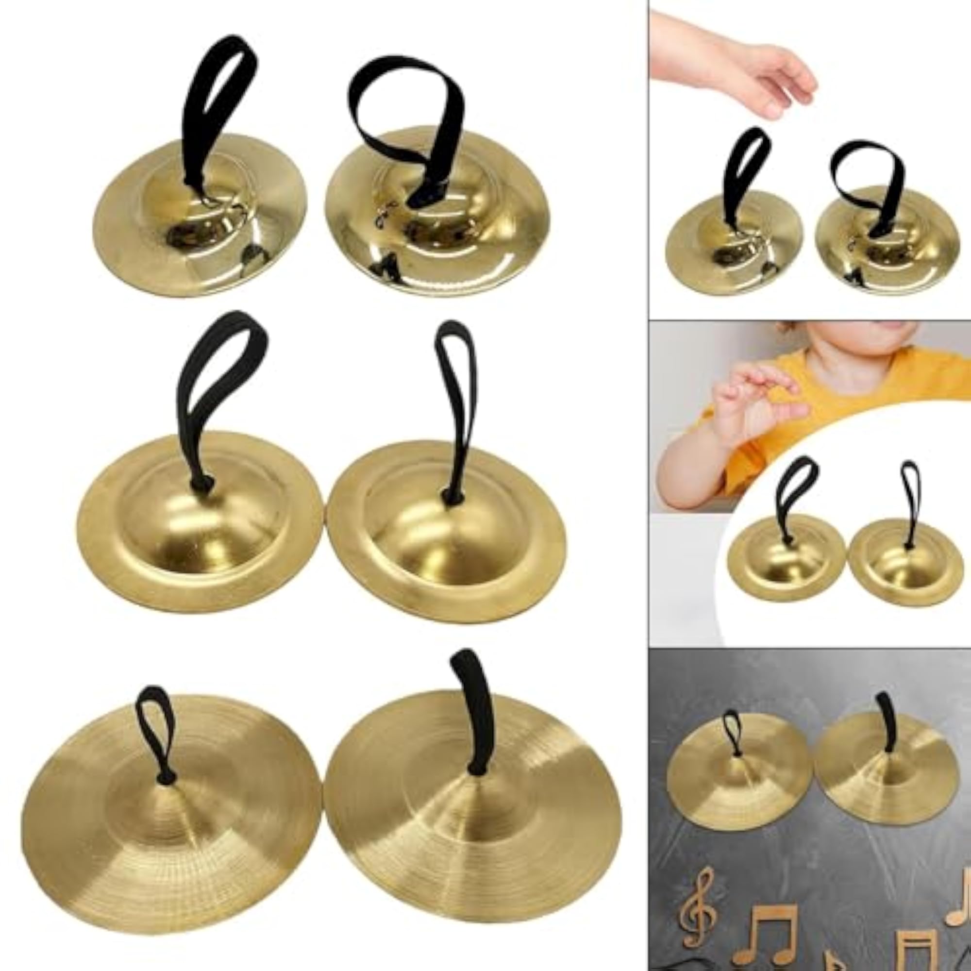 Handheld Cymbals Rhythm Crash Cymbal for Events