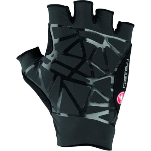 castelli Icon Race, Men's Cycling Gloves, mens, 4520032, Black, XS