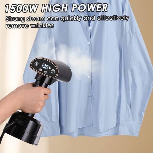 image for MOVATEK Steamer for Clothes, Foldable Portable Design, 400ml Large Cap