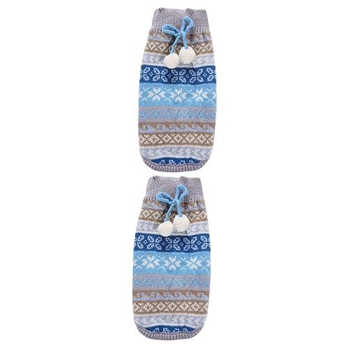 Pull de noël pour chien sans manches pour protéger votre chiot du froid sans gêne