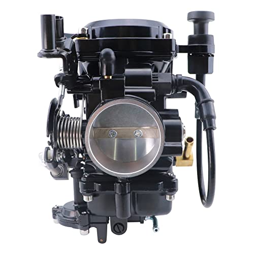 Jik Carburetor For Harley Davidson Road King Twin Cam 40Mm Cv40 Softail Dyna Sportster Xl883 Xl1200 Carb Black #TOP3