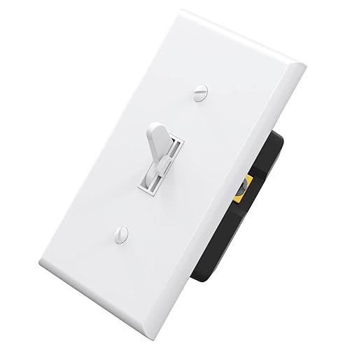 ELEGRP Interruptor de atenuación de palanca para bombillas LED regulables CFL e incandescentes un solo poste o 3 vías control completo con preajuste