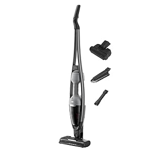 AEG AS62AB25UG Animal 6000 Aspiradora Sin Cable, 25,2 V, Autonomía de 55 min, Tecnología Brushrollclean, Carga en 4,5 h, Depósito de 0,35 L, Tecnología Cyclonic, Accesorio Pet, Gris