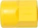 Loc-Line Acid Resistant Coolant Hose Component, Yellow Polyester, Socket, 1/4