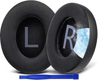 SOULWIT Gel Remplacement Rechange Mousse Coussin Coussinets Kit pour Bose 700 (NC 700 NC700) Noise Cancelling Casque Headphones HP,Cousinette avec du Cuir Plus Doux, Une Mousse de Bruit pour Le Bruit