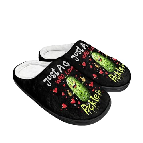 Poceacles House Slippers Women Men Fuzzy Slipper Soft Non-Slip Bedroom Slippers for Home, Travel2