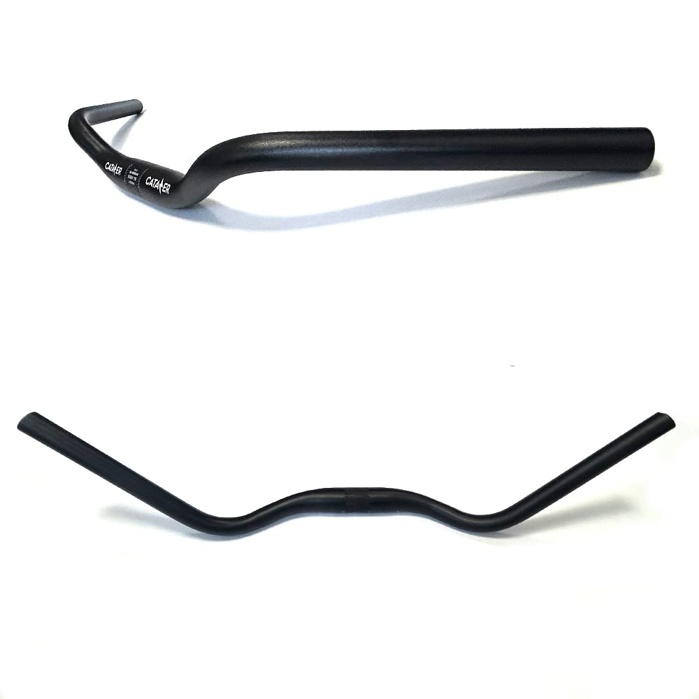 Kierownica rowerowa, rower szosowy, bardzo szeroka, holenderski, rozmiar M, 31,8 x 640 mm, 31,8 x 640 mm