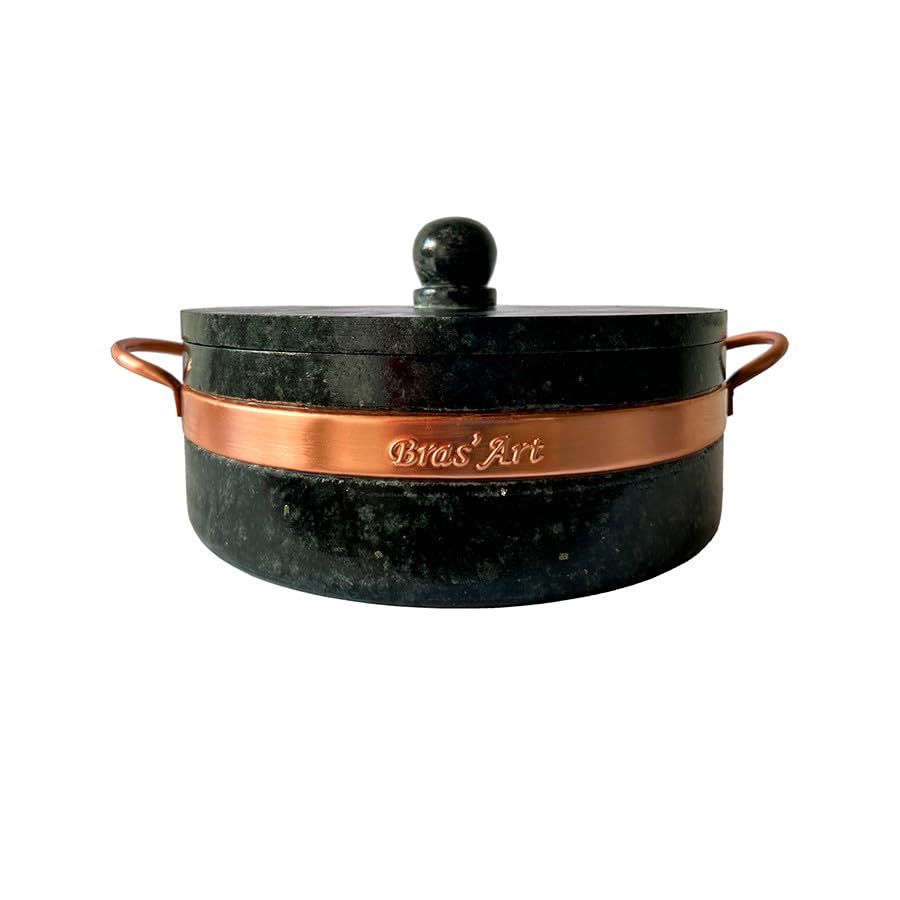 Panela de Pedra Sabão 2 Litros - Tradição e Sabor na Sua Cozinha