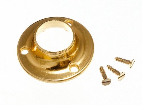 Douilles pour tringle 19 mm laiton avec vis pour fixer solidement vos barres de penderie chargées