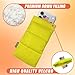 SAFACUS Thermal Phone Case Prevent OVERHEATING in The Sun, Cellphone Pouch for Camping Prevents Freezing, Extends Battery Life, Outdoor Warm Cover Bags for iPhone,Samsung Galaxy Yellow
