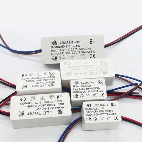 Driver LED de corriente constante 240mA para bombillas de 4-7W 5