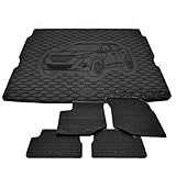 fotos maletero peugeot 2008 Kit alfombras de goma a medida para PEUGEOT 2008 II (todos modelos) desde 2019 hasta hoy.