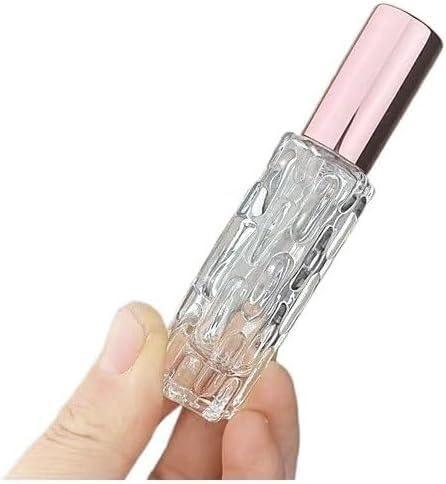 Mini Bottiglie di Profumo da Viaggio, Atomizzatore di Profumo 2 Pezzi 10ml Bottiglia di Profumo Ricaricabile Elementi Essenziali di Viaggio Profumi Donna Bottiglie di Vetro Vuote Ricarica Atomizzatore