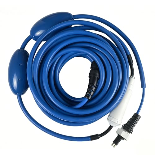 9995862 60ft Blue Cable Replacement for Dolphin Nautilus CC Plus (Non-WiFi) & M200 Pool Robot Seamless Integration Note: Not for CC Plus WiFi