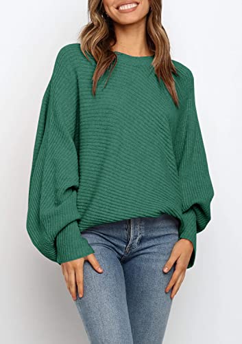 Image of Mafulus Womens Oversized Sweater Fall Winter Slouchy Pullover Jumper Tops