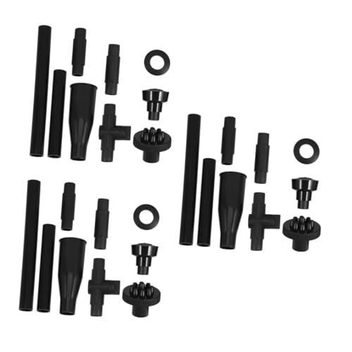 Toyvian - Toyvian 3 Ensembles Kit De Têtes De Pulvérisation pour Pompe De Fontaine Accessoires De Fontaine Submersible pour Aquariums Design Élégant Votre Décor Aquatique 9 Pièces * 3