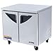 Turbo Air TUR-36SD Deluxe Undercounter Refrigerator - 2 Doors, 11 Cu. Ft., 1/3 HP