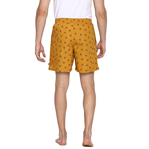 Image of Van Heusen Men Boxer Shorts- Pack of 2 | 100% Mercerized Cotton for Softer handfeel | Relaxed Fit | Dual Pockets | Superior Lustre | Slide Slits for Extra Ease of Movement | Fun Prints | Style 10112