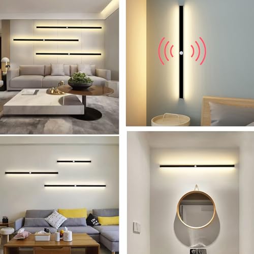 Lámpara de pared con interruptor LED foco ajustable y puerto de carga USB integrado 6