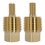 ForgeCore 2 Pack Compatible Boat Engine Parts Zinc Anode Plug Universal Fit Compatible with Penta 2001 2003 AD AQA AQD BB D11 D12 D4 D5 D6 D7 D9 TAMD Series Model Aftermarket Replacement