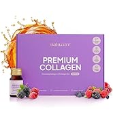 natu.care - Elasten Collagen Drinking Ampoules Peptides - Fish Collagen 10000 mg - Premium Collagen Dr...