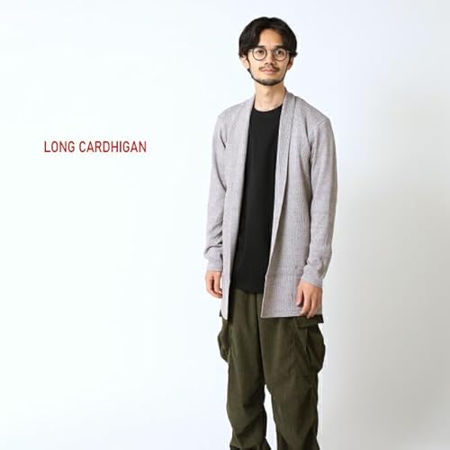アーケード カーディガン メンズ 長袖 ロングカーディガン の商品画像 3