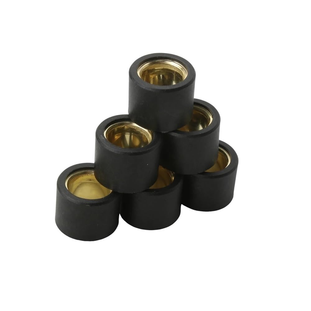 Lot de 6 galets de variateur de 13 g (21 x 17 mm) for scooters Pia Beverly 125 Tourer EU3, Carnaby MP3 IE X Evo X7 X10 125 cm³ - Pièces de rechange