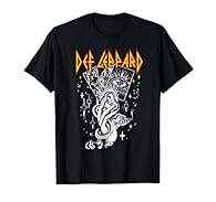 Rock Music Album design. Part of the Official Def Leppard Collection by Def Leppard Lightweight, Classic fit, Double-needle sleeve and bottom hem