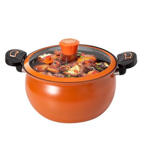 Pressure Cooker Fast Heating Non-stick - Non-Stick Fast Heating Pressure Co0ker With See-Through Lid For Home Kitchen Boil Stew Soup Food Preparation | Pressures Cooker,Kitchen C00king Pot |