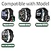 Lamshaw GTX12 Smart Watches Band, 22mm Soft Silicone Magnetic Butterfly Clousure Sport Replacemet Band Straps Compatible for Fitpolo GTX12, ENOMIR GTX12, Tensky GTX12, uaue, Dyurwa, QXQ, QCOQ T60
