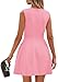 PRETTYGARDEN Summer Dresses for Women 2025 Elegant Classy A Line Business Casual Work Graduation Cocktail Short Dress (Pink,X-Small)