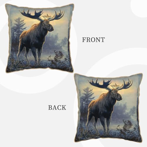 Housse de coussin en velours élan pour une ambiance chaleureuse - 4