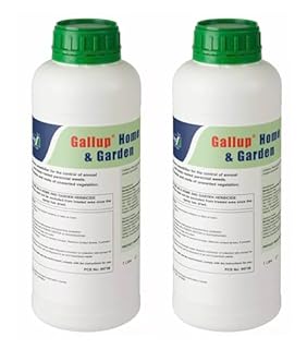 Super Strength Glyphosate Home & Garden 1L Powerful Weed Killer (x2 bottles)