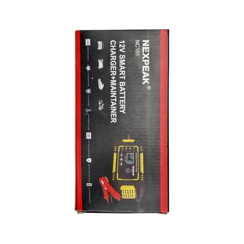 Nexpeak TOW-1755 Nc101 Car Battery Charger, Smart Battery Trickle Charger 12V 6A Automotive Battery Maintainer Desulfator thumb #10