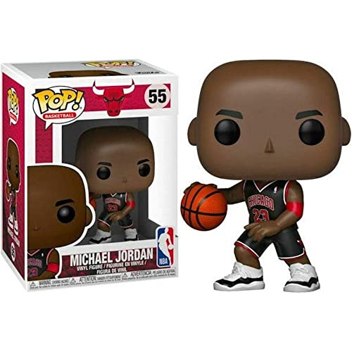 POP! NBA Bulls Michael Jordan Vinyl Figure (Black Jersey) #55 Exclusive