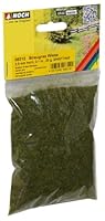 NOCH® Streugras „Wiese“, mit statischem Gras, 2,5 mm für die Spurweiten H0, N, TT ideal für Sommerlandschaften, grün