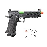 Lancer Tactical Knightshade Hi-Capa Gas Blowback Full Steel Airsoft Pistol