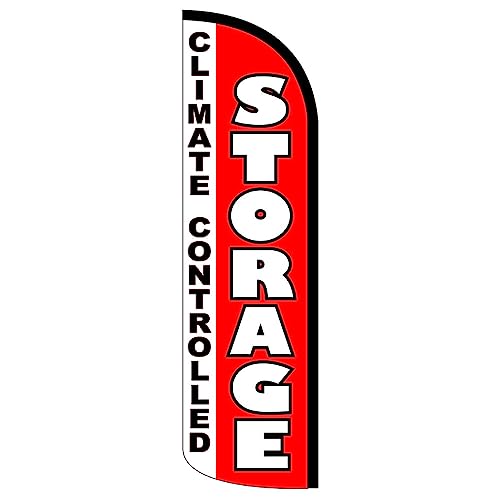 Humidity Is Destroying Your Animatronics—Fix Storage Like This 7 Vista Products STORAGE Climate Controlled (Red) Premium Windless Polyknit Feather Flag (3 x 11.5 feet)