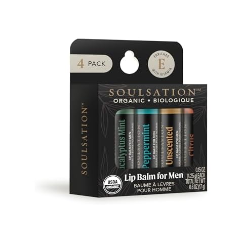 Soulsation Organic Lip Balm Set Cover