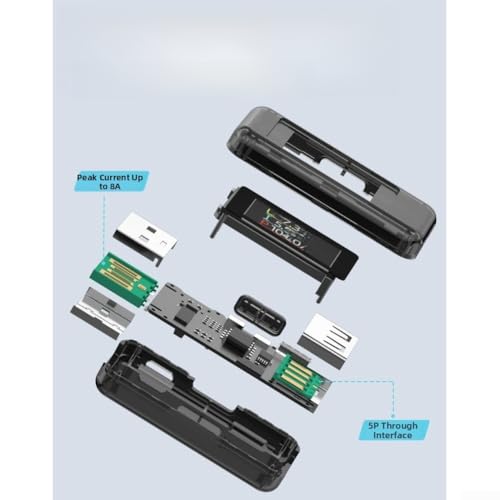 Testeur de tension USB avec détection d'ondulation pour préserver vos batteries - 8
