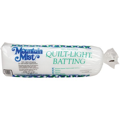 Mountain Mist bateo quilt-light bateo de poliéster, Twin 72 pulgadas  by-90 pulgadas, por montaña niebla de bateo