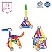 Bmag 38 PCS Magnetic Balls and Rods Set, Magnet Building Sticks Set, Building Blocks Tiles, STEM Stacking Toys for Kids,Juniors,Toddlers