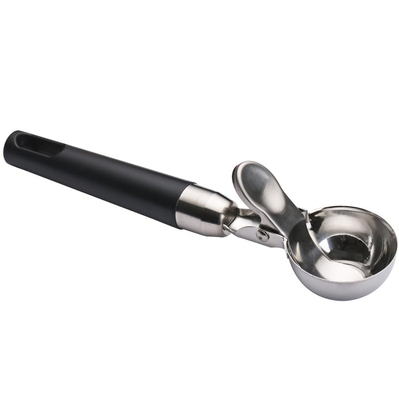 Ice Cream, Cookie Scoop, Stainless Steel Cupcake Scoop Muffin Scoop for Baking, Good Soft Grips