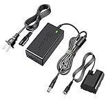 Gonine ACK-E6 AC Adapter DR-E6 DC Coupler LP-E6 LP-E6N Dummy Battery Power Supply Kit for Canon EOS R R5 R6 90D 80D 60D 60Da 6D 7D Mark II, 5D Mark III, 5D Mark IV Cameras.