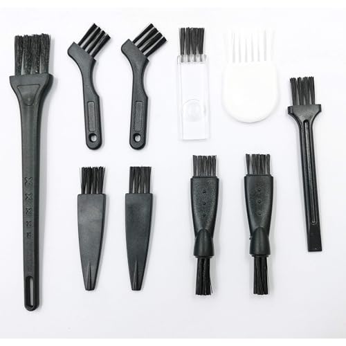 LEZHISNUG Electric Shaver Cleaning Brushes Razor Cleaner Set-10 Pcs Replacement Shaver Razor Cleaning Brushes Cleaning Brush for Remington Philips Wahl Braun Remin Panasonic