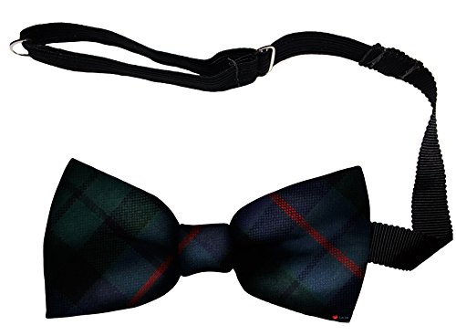 Noeud papillon homme en laine Morrison Tartan tissé en Écosse