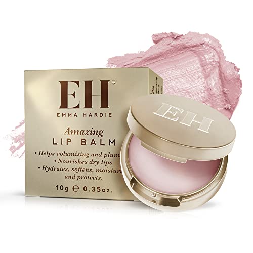 Emma Hardie Amazing Lip Balm | Cocoa Butter Lip Balm That Conditions, Plumps, Hydrates, and Volumizes | Vegan Lip Balm | All Natural Lip Balm | Lip Moisturizer for Very Dry Lips | Moisturizing Lip Balm | 10g