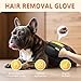 Hasina Pet Hair Removal Glove for Dogs & Cats, Upgrade Reusable Electrostatic Pet Grooming Glove, Remover Mitt for Couch, Car Seats, Carpet, Clothing