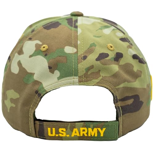 Image of Retired US Army Veteran Hat Official Licensed Army Hat, Adjustable Baseball Cap for Men Tactical Hat