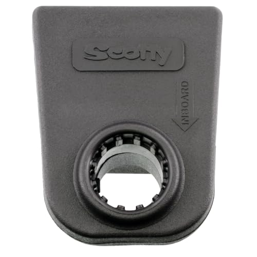 Scotty #243-BK Square Rail Mount
